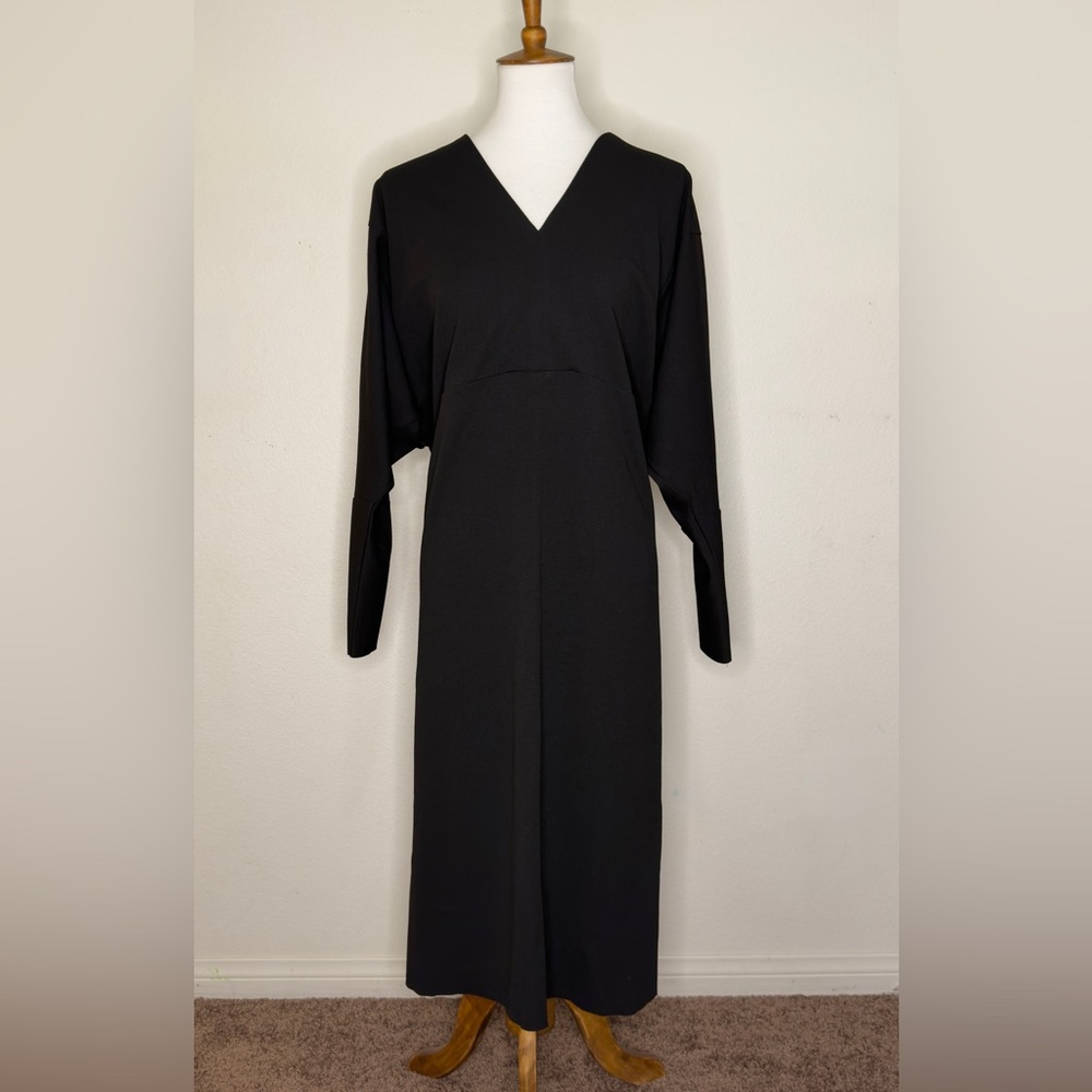 Zara Black Long Sleeve Dress NWT Small